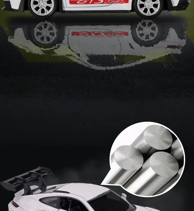 1:36 Porsche 911 GT3 RS Alloy Mini Car Model