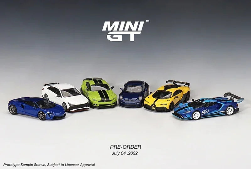 MINIGT 1/64 Alloy Car Model Car