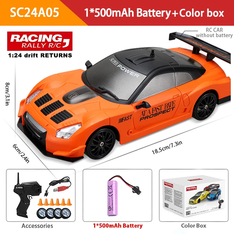 High speed RC drift car