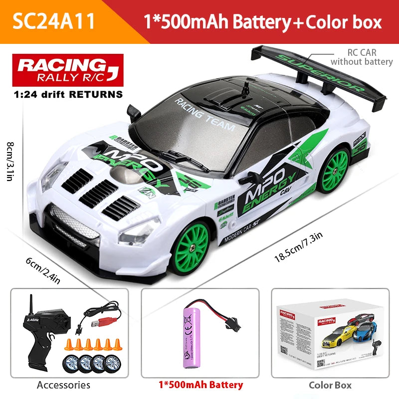 High speed RC drift car