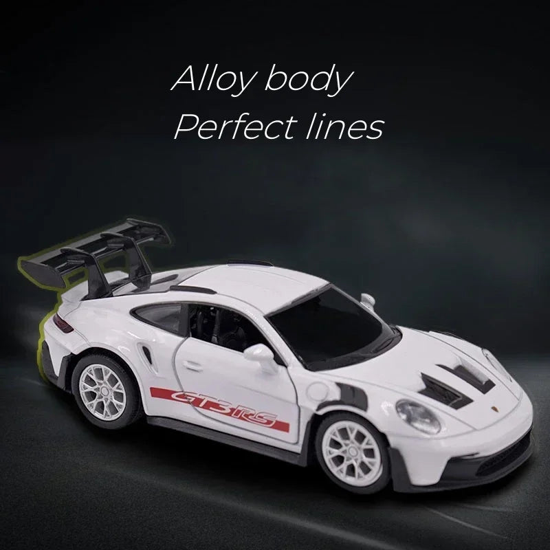 1:36 Porsche 911 GT3 RS Alloy Mini Car Model