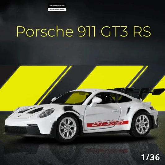1:36 Porsche 911 GT3 RS Alloy Mini Car Model