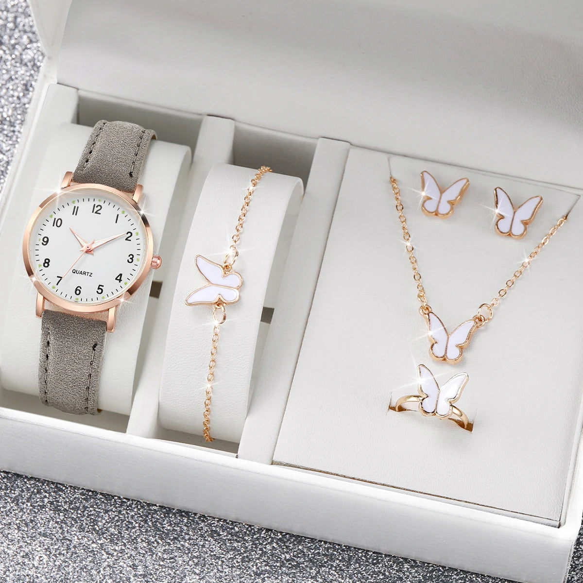 Women's Butterfly Jewelry Set