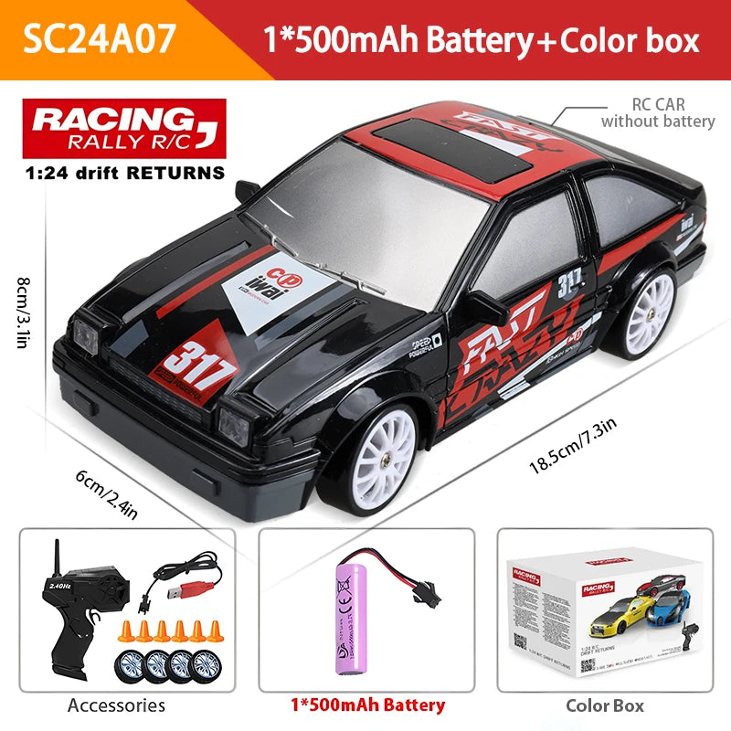High speed RC drift car