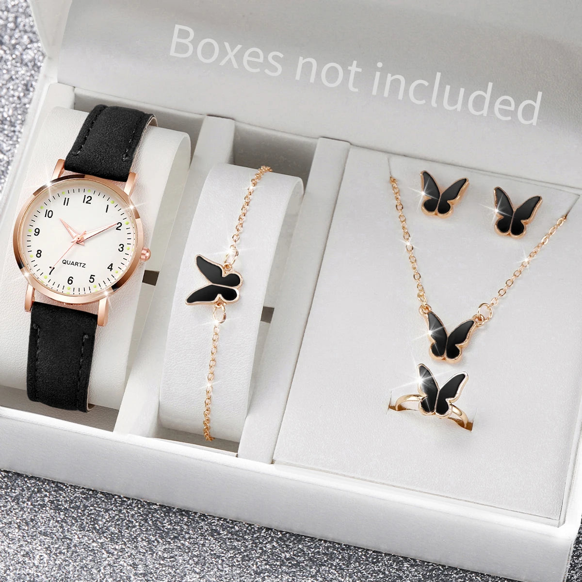 Women's Butterfly Jewelry Set